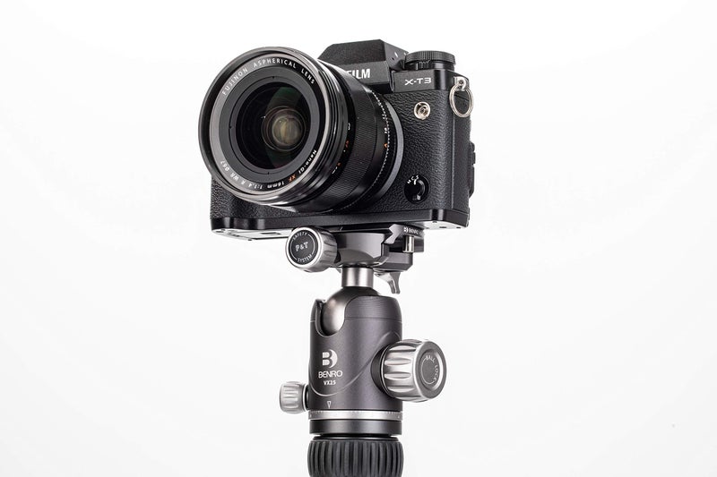 Benro VX25 Two Series Arca-Style Aluminum Ball Head with Dual Panoramic Panning Mode, High Load Capacity for Photography and Video Creators (VX25) - Image 2